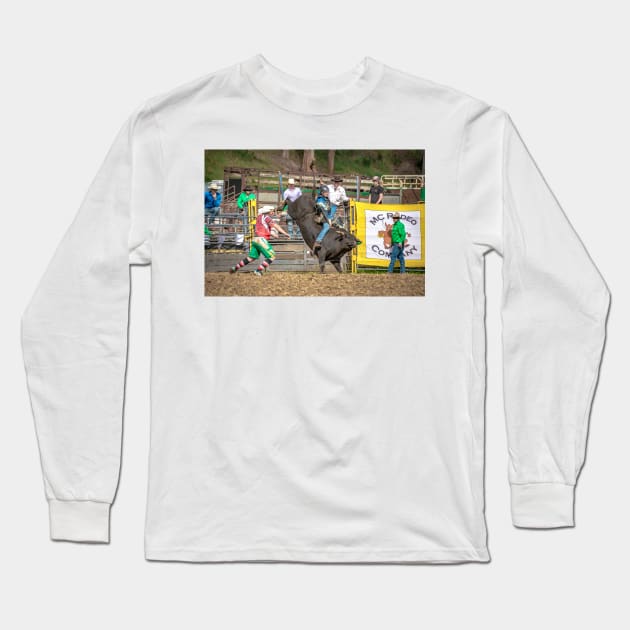 RODEOS, HORSES, COWBOYS Long Sleeve T-Shirt by anothercoffee